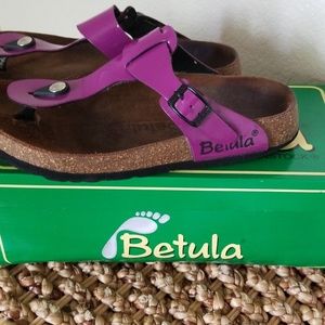 Purple Betula Sandals